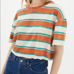 BDG Twin Flame cropped tee